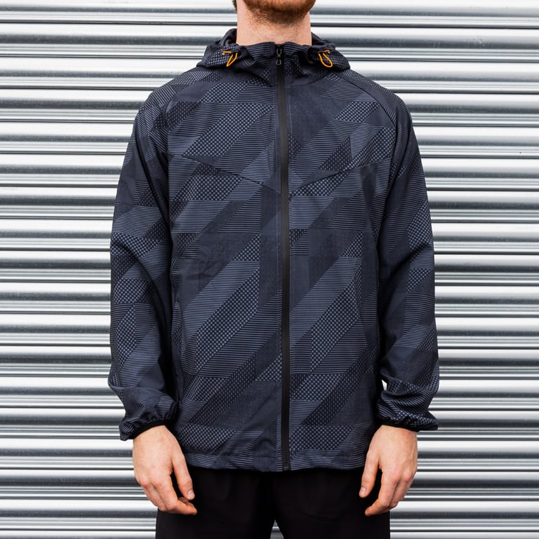 Abstract Windbreaker