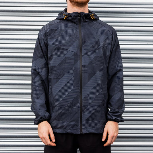 Abstract Windbreaker